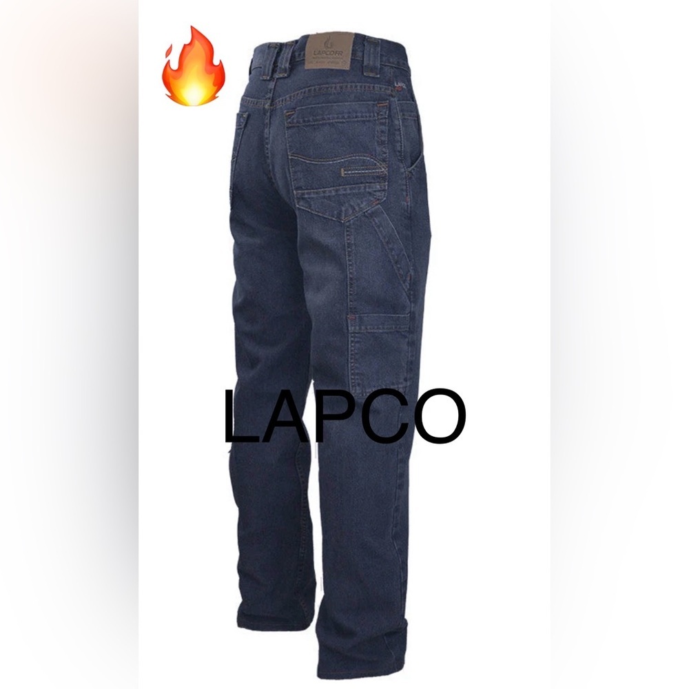 LAPCO FR CARPENTER style jeans 34 X 32 New With Tags NWT